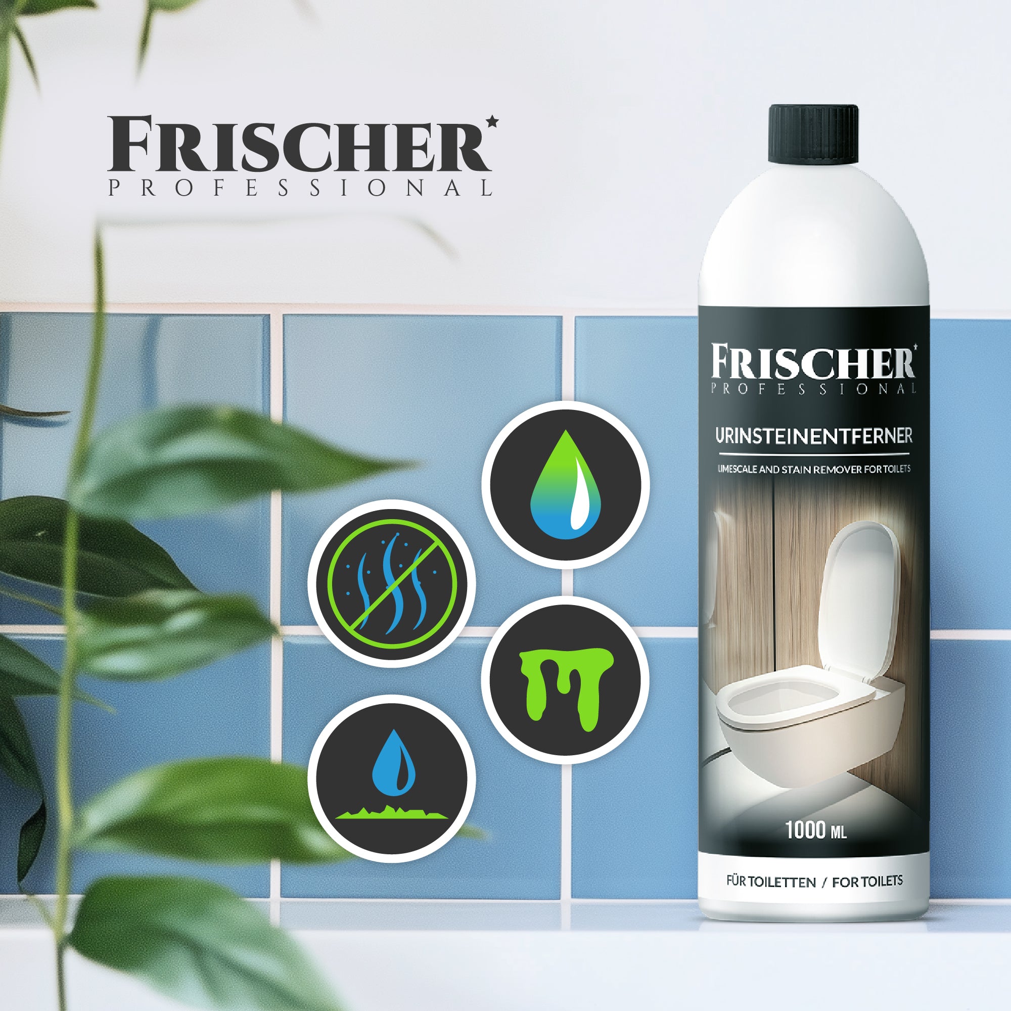 Toiletten, 1L für Toiletten und Urinalbecken – Detailansicht 11
