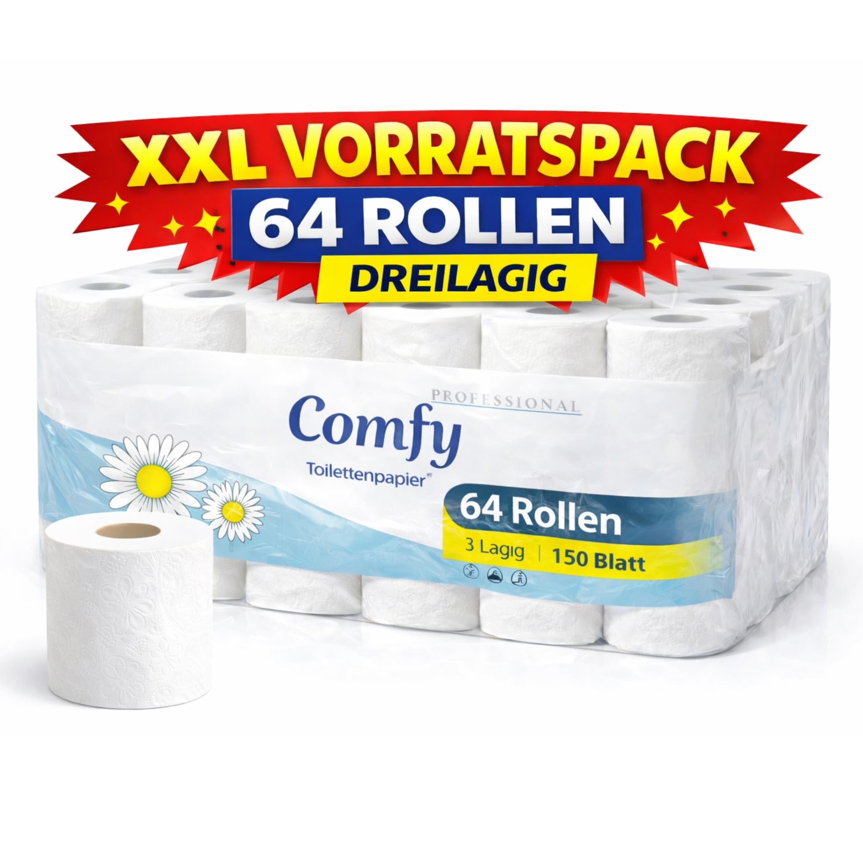 Toilettenpapier, 1 Stück für Alltag und Zuhause – Detailansicht 8