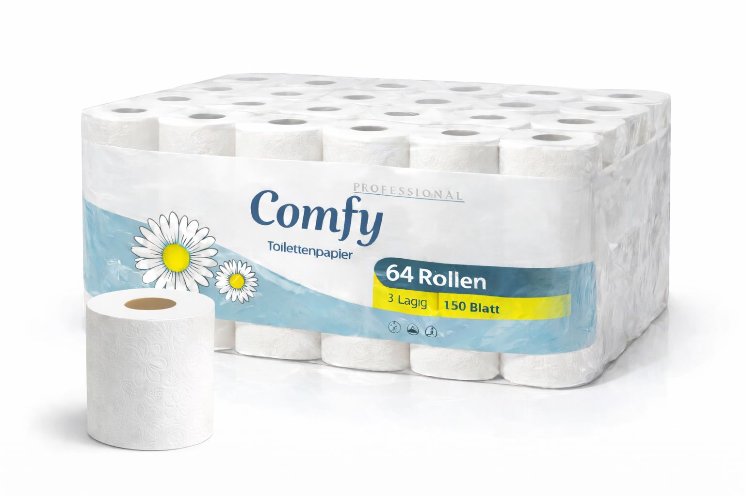 Toilettenpapier, 1 Stück für Alltag und Zuhause – Detailansicht 18