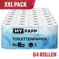 Toilettenpapier, 3-lagig für Küche und Essbereich – Hauptansicht