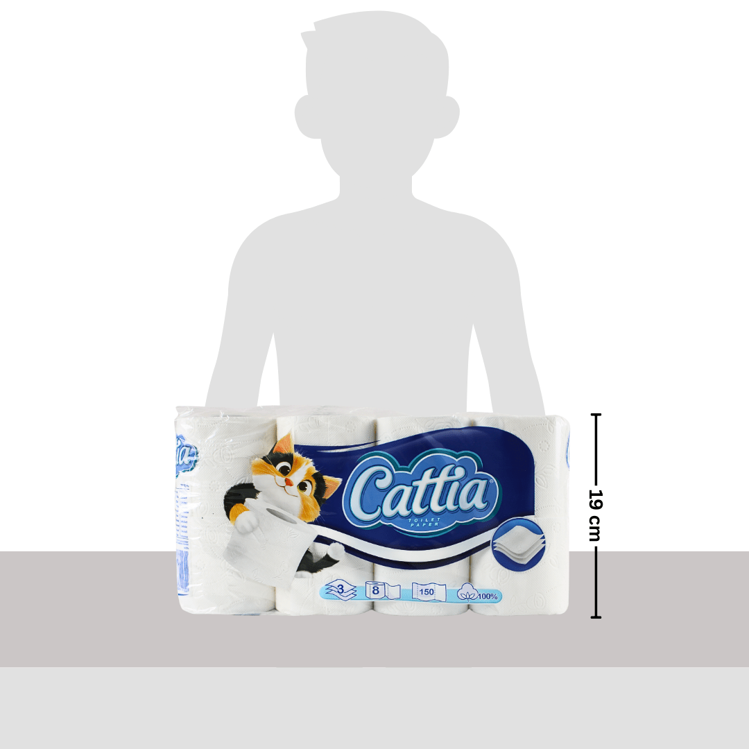 Toilettenpapier, 8x8 für Camping und Reisen – Detailansicht 7