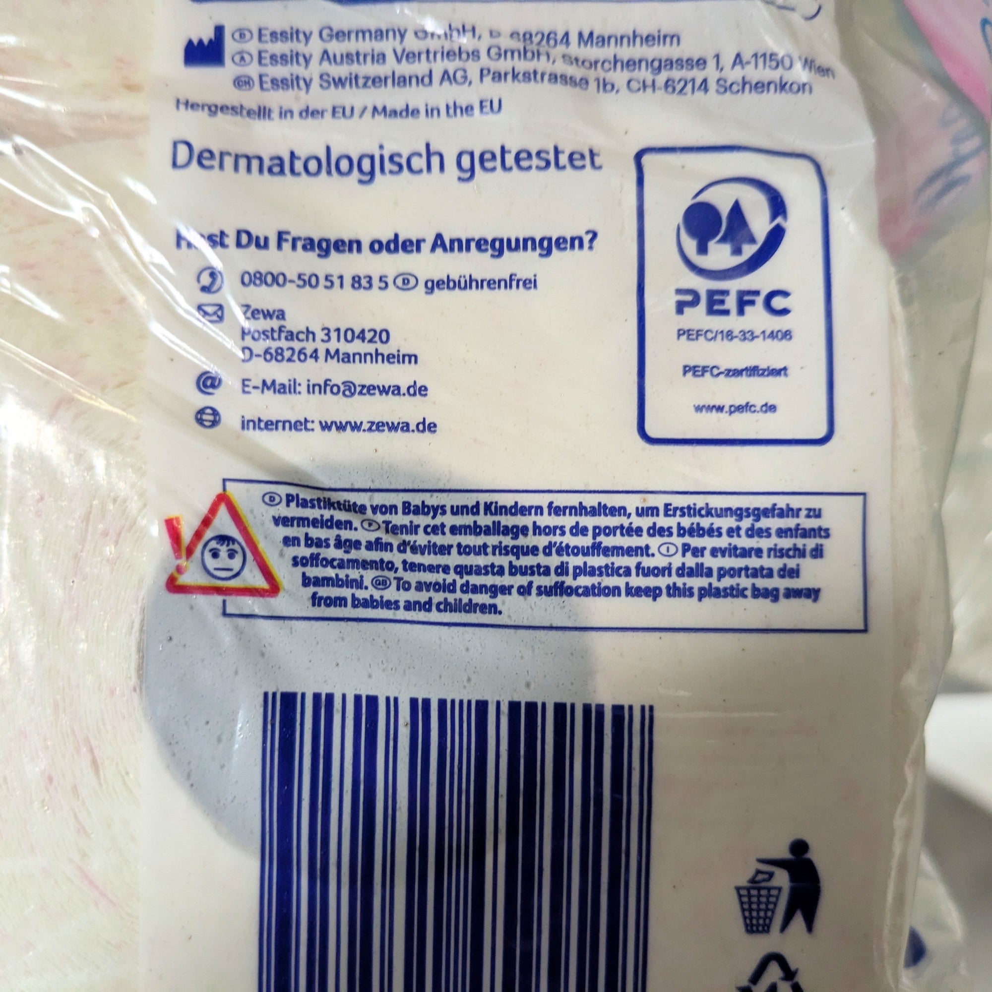Toilettenpapier für Büro – Detailansicht 2