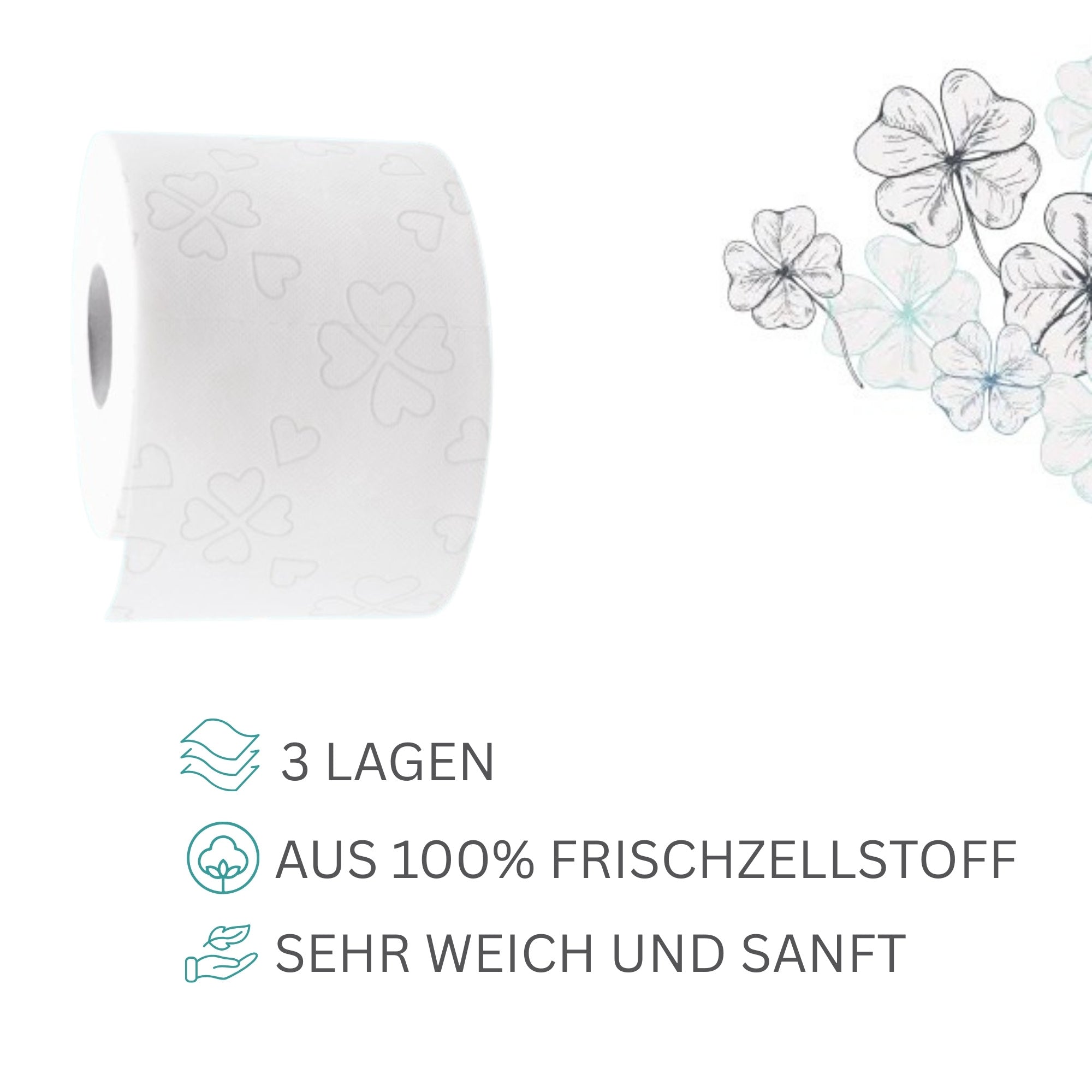 Toilettenpapier für Homeoffice und Büro – Detailansicht 3