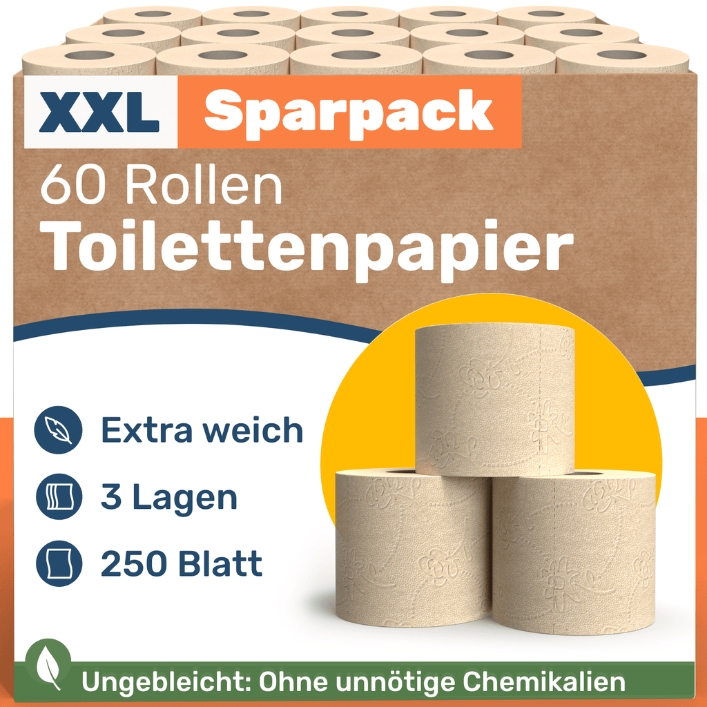Toilettenpapier, Wie gezeigt für Alltag und Zuhause – Detailansicht 3