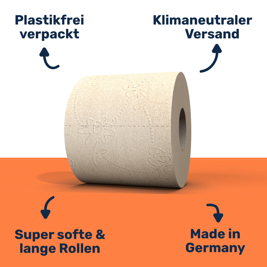 Toilettenpapier, Wie gezeigt für Alltag und Zuhause – Detailansicht 4
