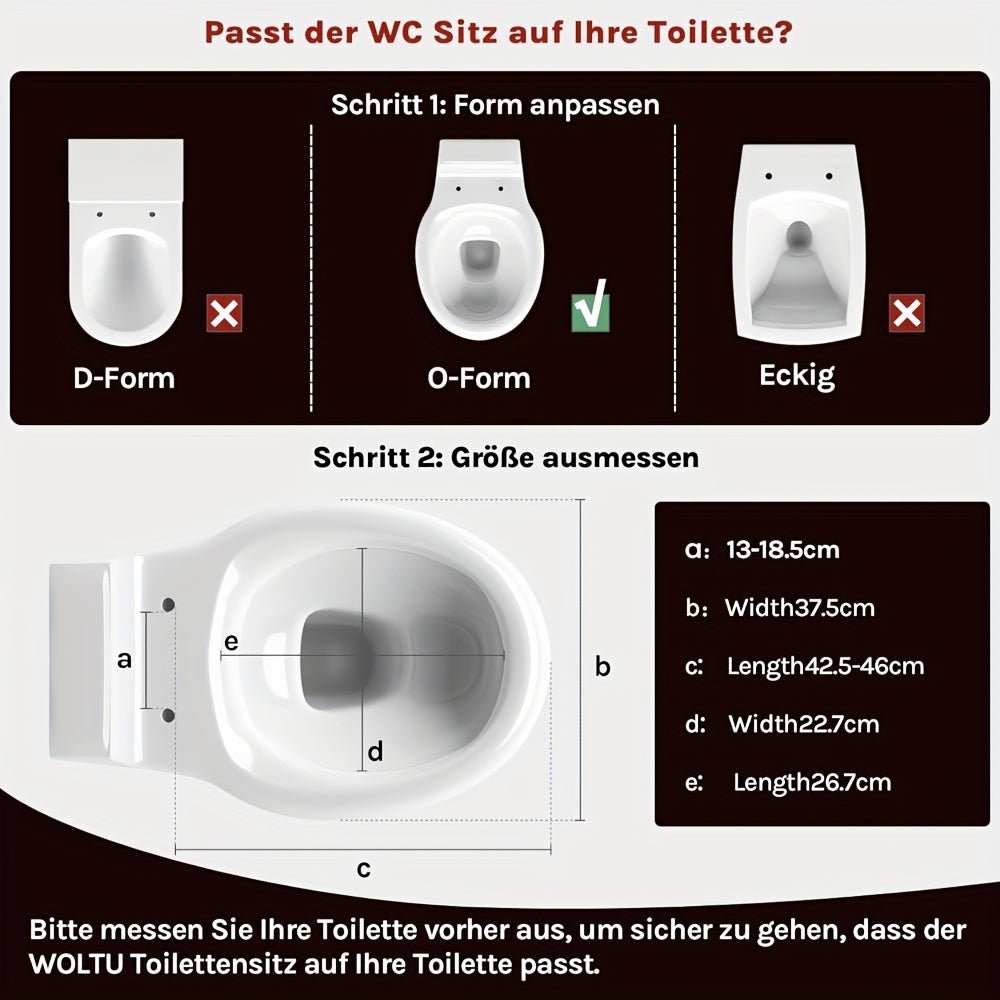 Toilettensitz, Modernes Design für Fahrzeug – Detailansicht 5