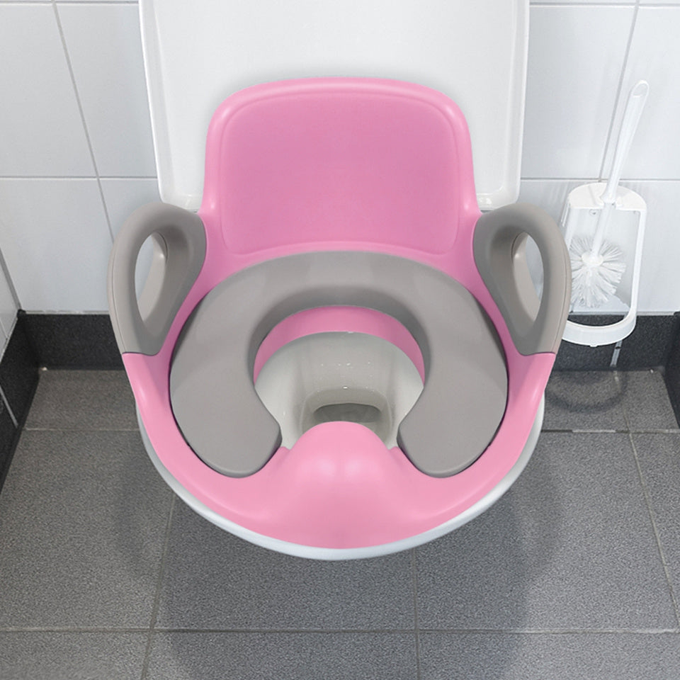Toilettensitz-Toilettentrainer, Blau für Alltag und Zuhause – Detailansicht 10
