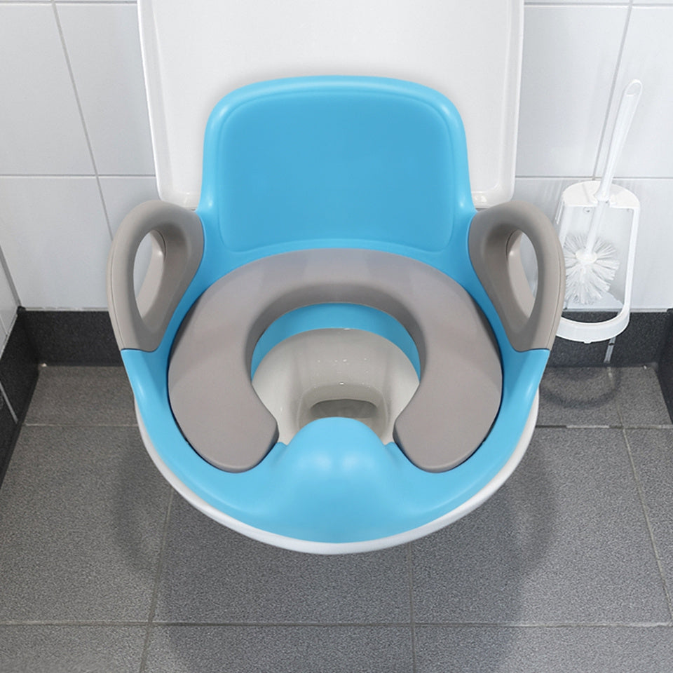 Toilettensitz-Toilettentrainer, Blau für Alltag und Zuhause – Detailansicht 13