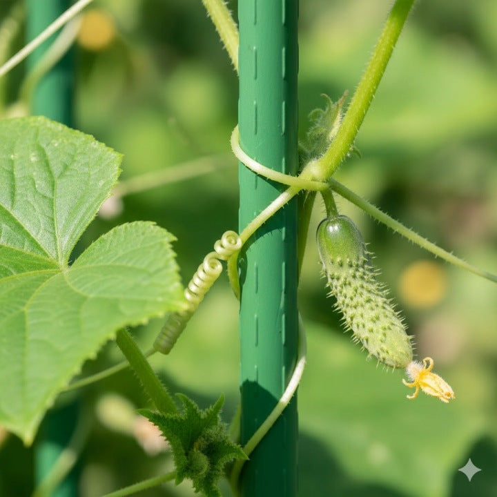 Tomaten-Rankhilfe, 180 cm für Balkon und Garten – Detailansicht 5