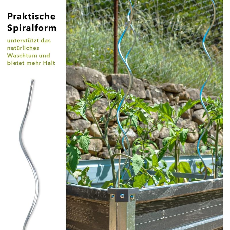 Tomaten-Rankhilfe, 20 Stück für Garten und Balkon – Detailansicht 4