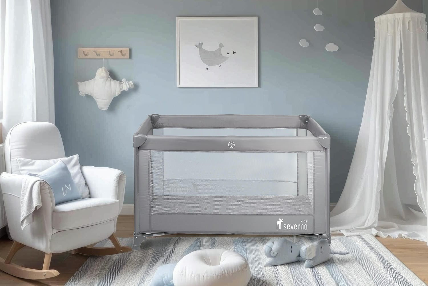 Tourist Cot Honey Bunny, faltbar für Alltag und Zuhause – Detailansicht 11