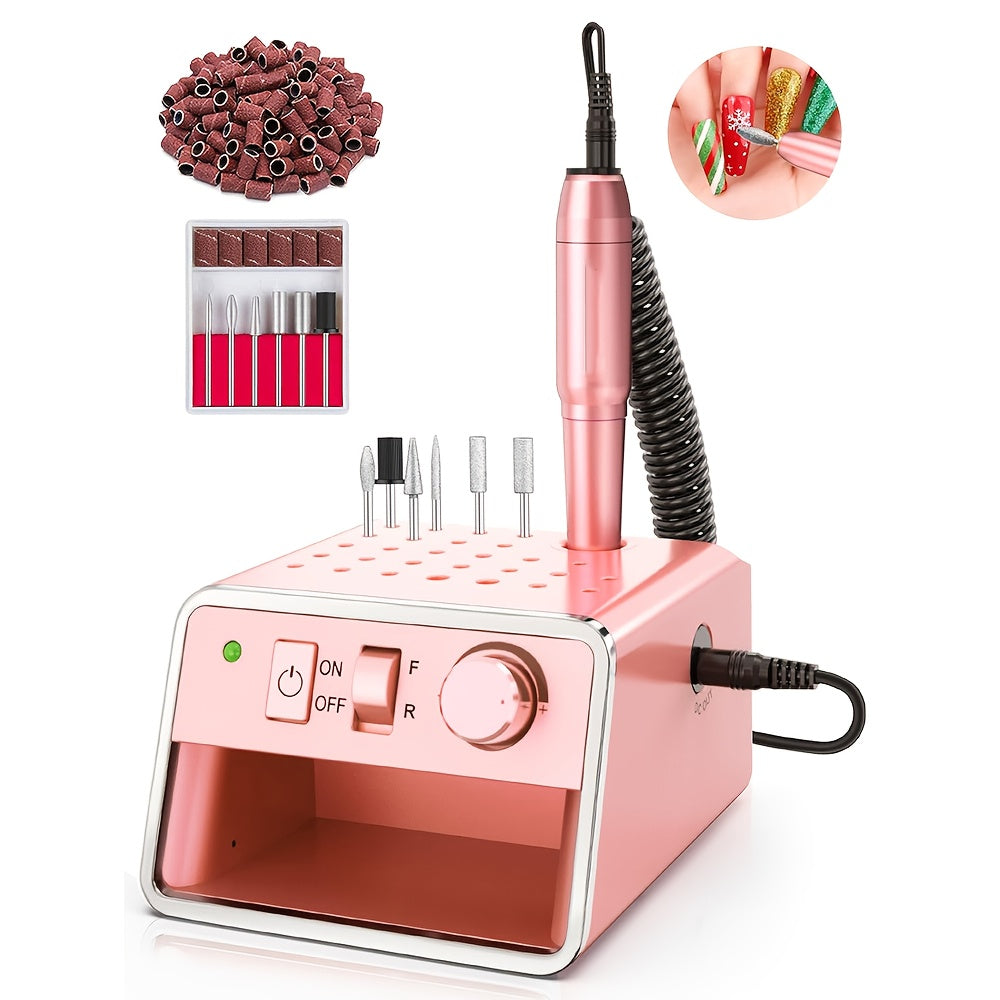 Tragbare Nagel Lackiermaschine, Rosa für Zuhause – Hauptansicht