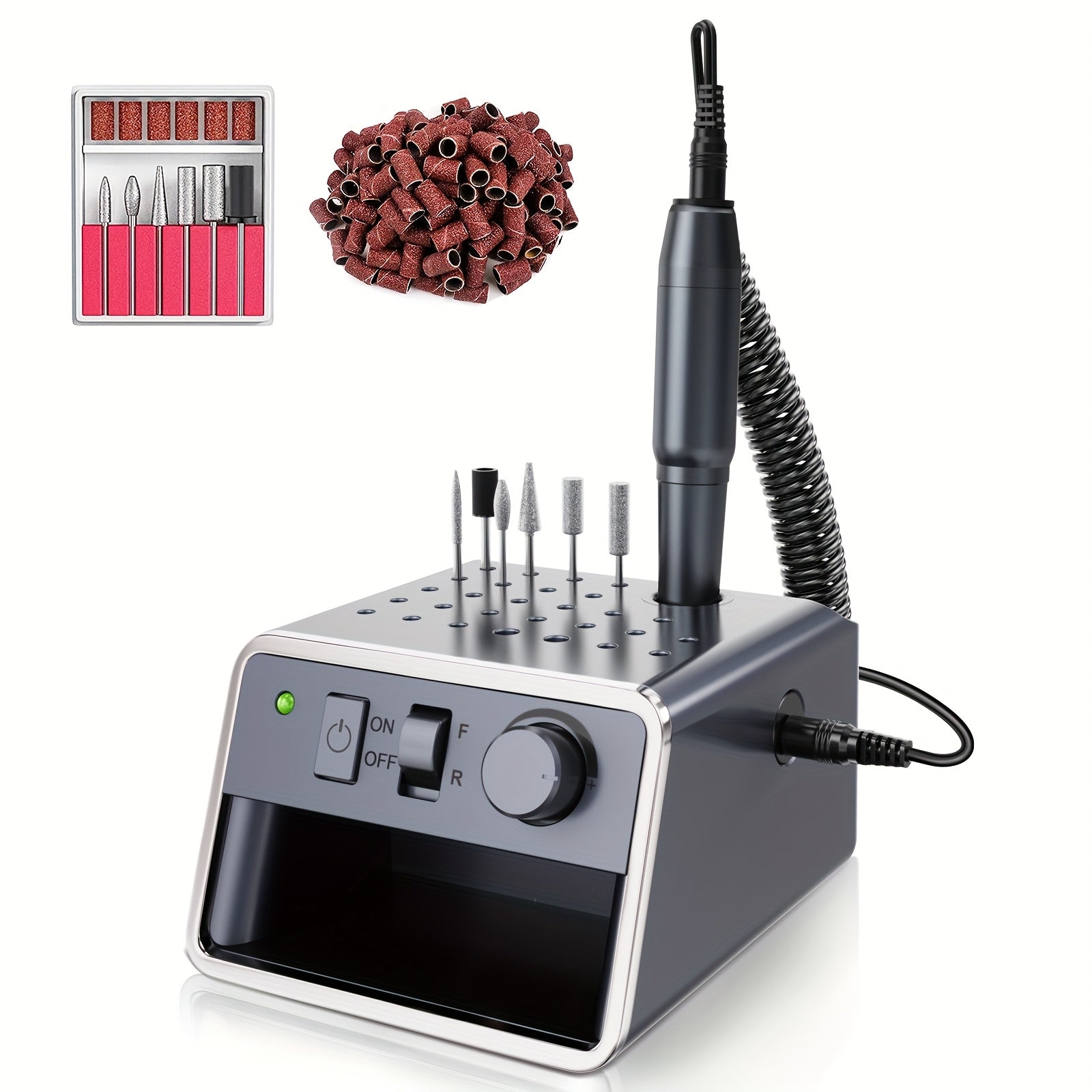 Tragbare Nagel Lackiermaschine, Rosa für Zuhause – Detailansicht 6
