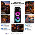 Tragbare RGB-Bluetooth-Party-Box, LED-Beleuchtung für Camping und Reisen – Detailansicht 2