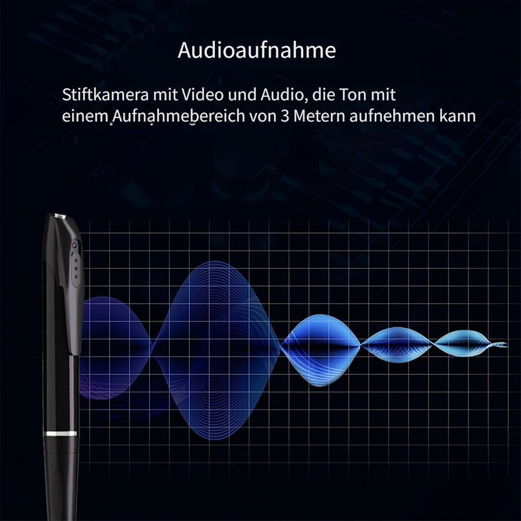 Tragbare Stiftkamera, Keine SD-Karte für Zuhause und Meetings – Detailansicht 5