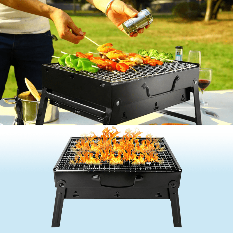 Tragbarer faltbarer Touristengrill, 1.1 für Garten und Terrasse – Detailansicht 2