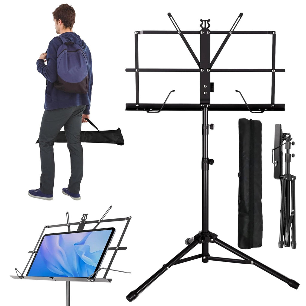 Tragbarer Notenständer, 1 für Musiker und Zuhause – Detailansicht 11