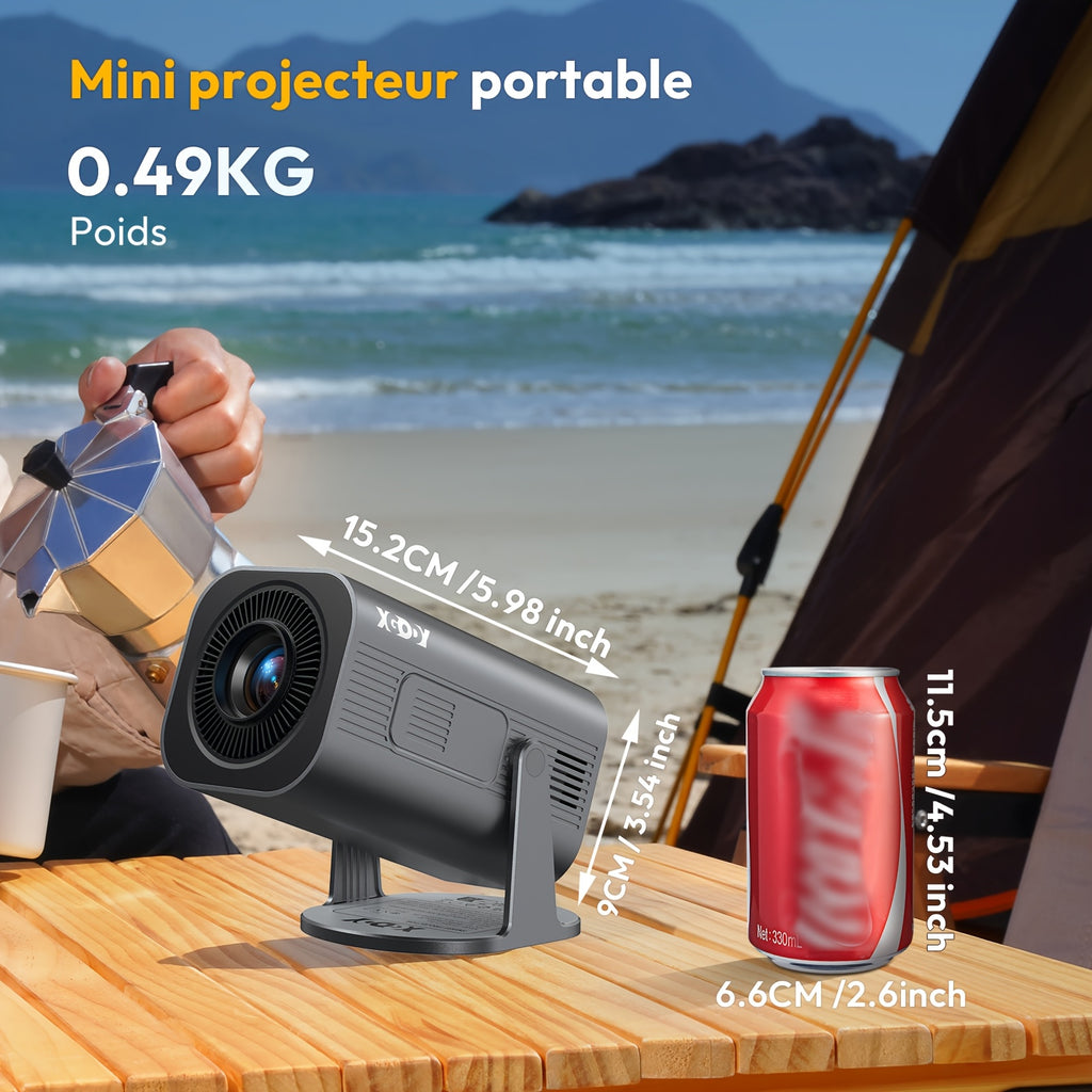 Tragbarer Projektor, Gimbal 3 Pro für Schlafzimmer und Bett – Detailansicht 2