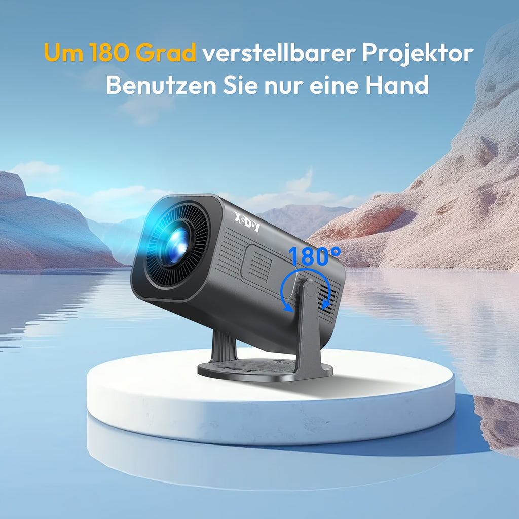 Tragbarer Projektor, Gimbal 3 Pro für Schlafzimmer und Bett – Detailansicht 11