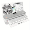 Tragbarer Thermodrucker, 20,98 cm für Reisen und Homeoffice – Detailansicht 3