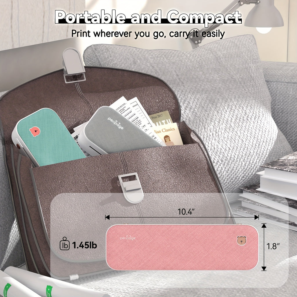 Tragbarer Thermodrucker, 8,5x11 für Homeoffice – Detailansicht 4