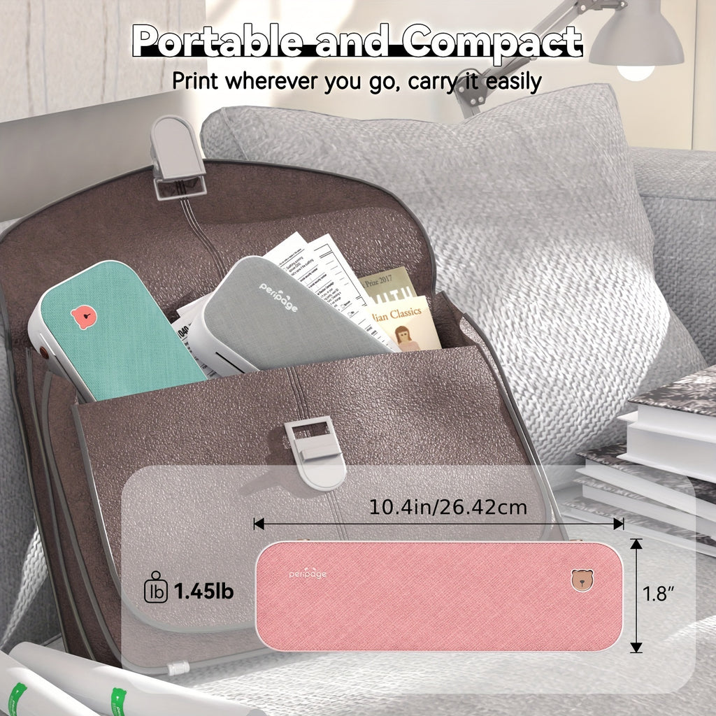 Tragbarer Thermodrucker, 8,5x11 für Homeoffice – Detailansicht 7