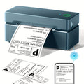 Tragbarer Thermodrucker, Blau für Homeoffice – Detailansicht 17
