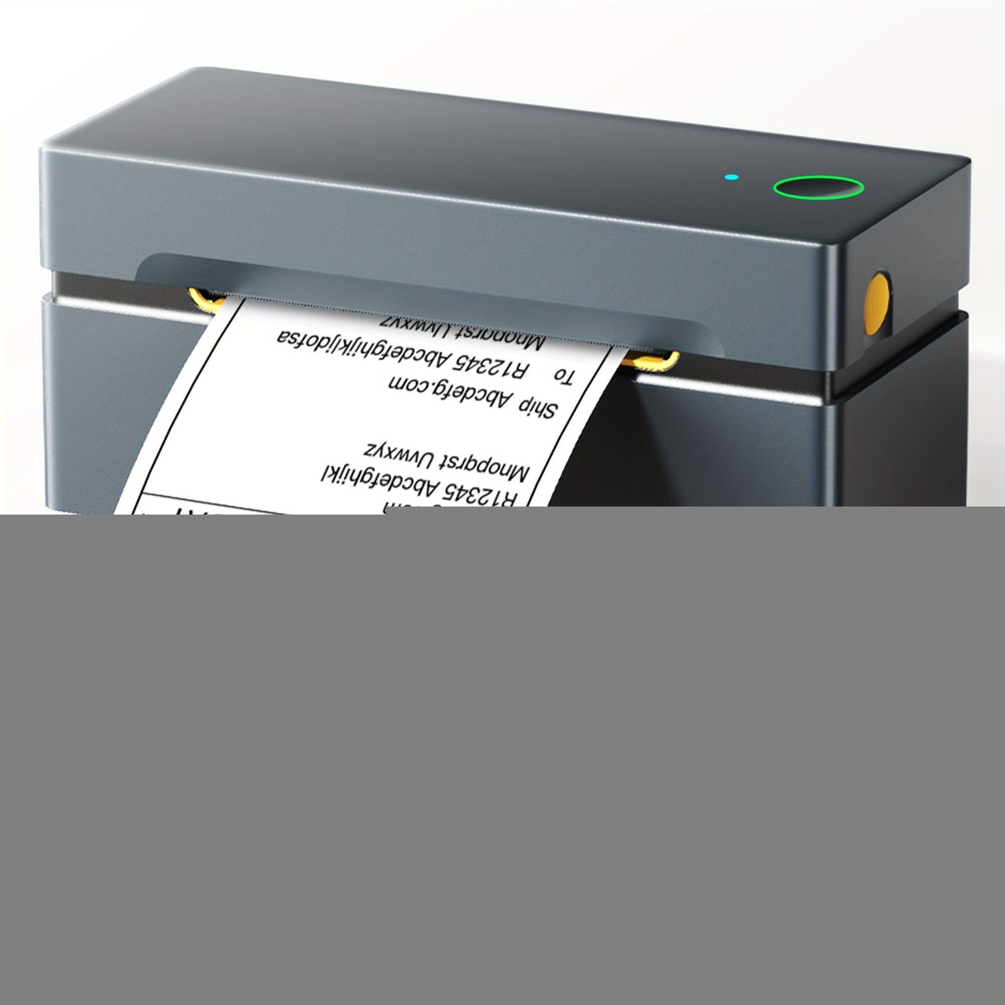 Tragbarer Thermodrucker, Blau für Homeoffice und mobiles Drucken – Detailansicht 2