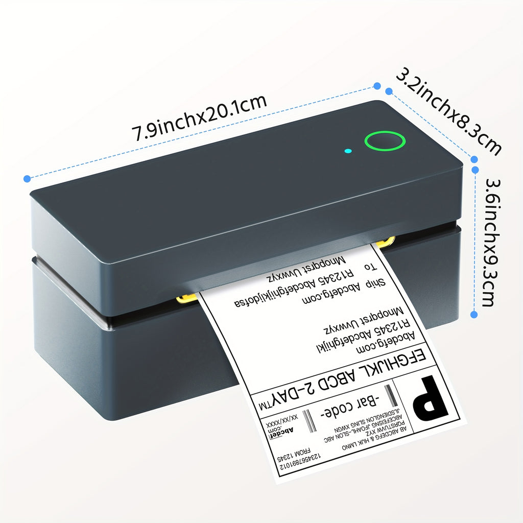 Tragbarer Thermodrucker, kompatibel mit Mobiltelefonen und Computern für Homeoffice – Detailansicht 2