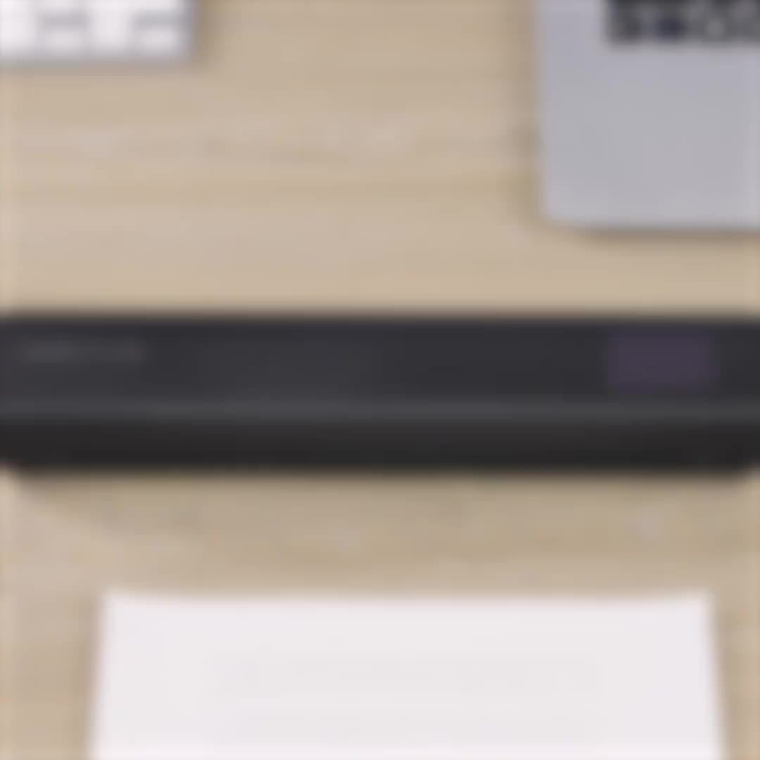 Tragbarer Thermodrucker, Schwarz für Reisen – Detailansicht 10