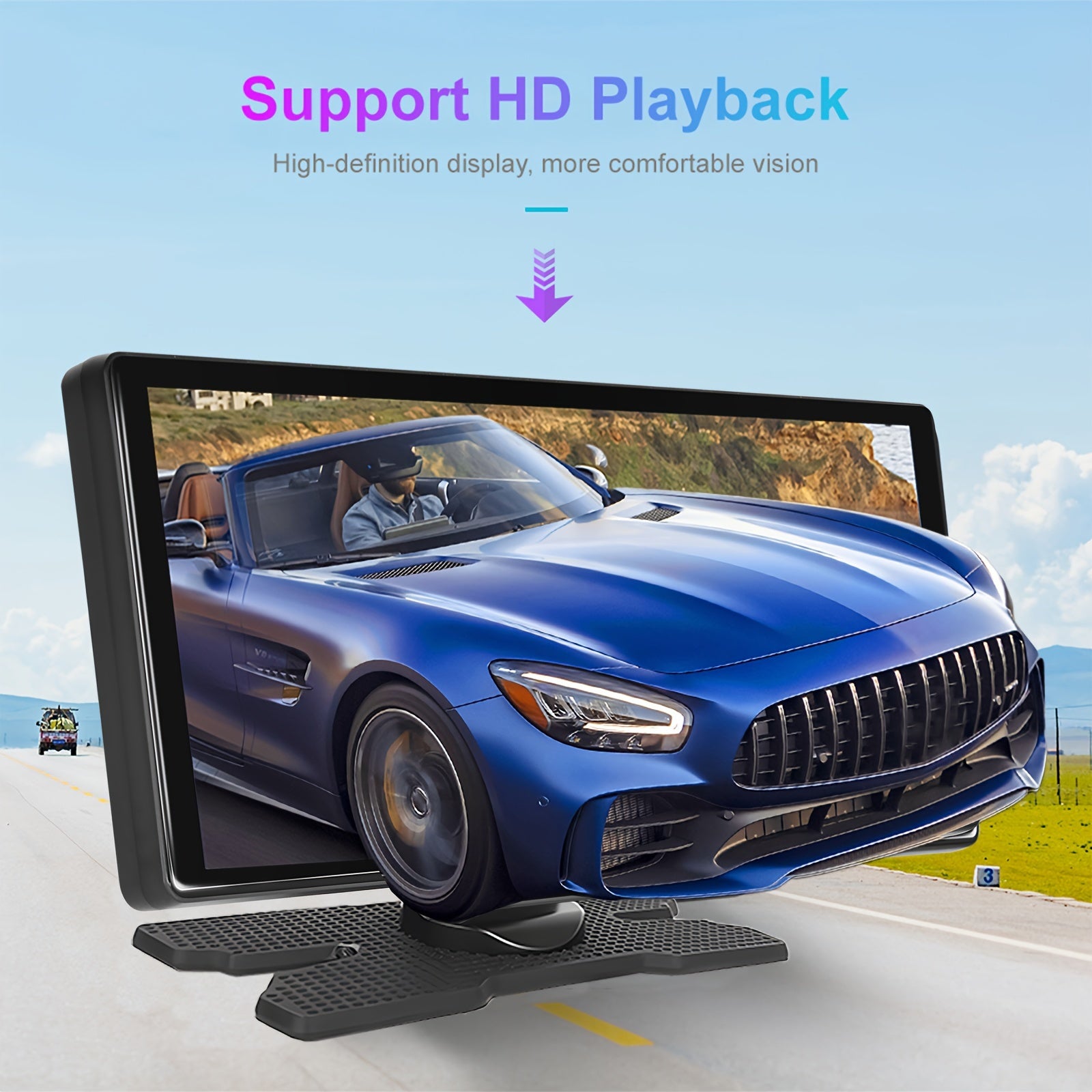 Tragbares Auto-Stereo Wireless Carplayer, kabellos für Fahrzeug und unterwegs – Detailansicht 6