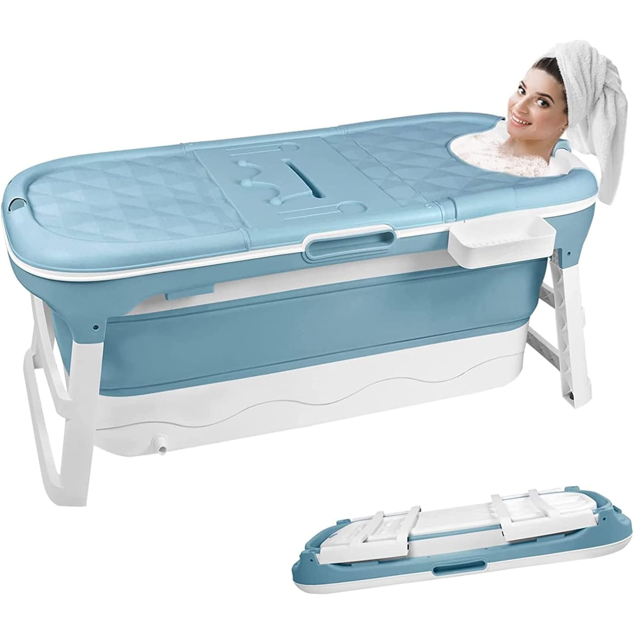 Tragbares Faltbadewasser für Badezimmer und Haushalt – Detailansicht 4