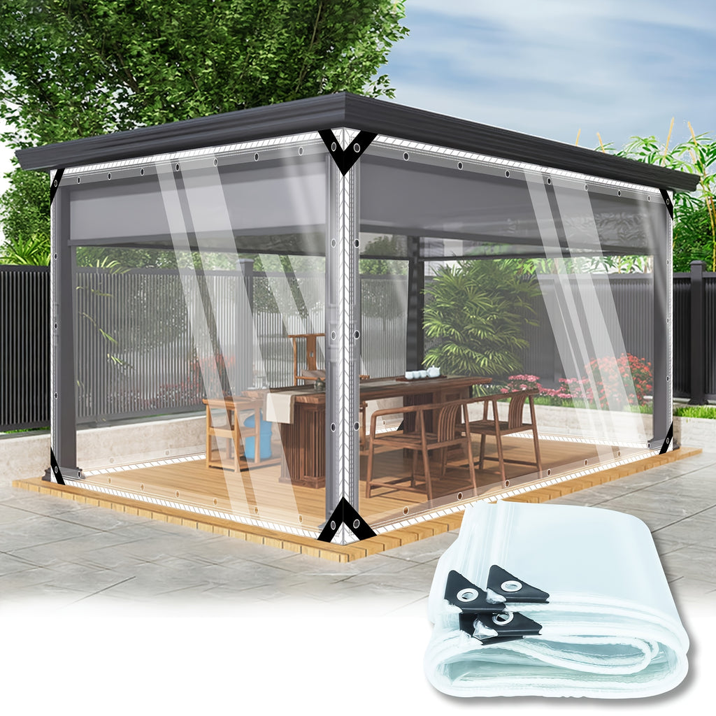 Transparenter, Stark und reißfest für Garten und Terrasse – Detailansicht 2