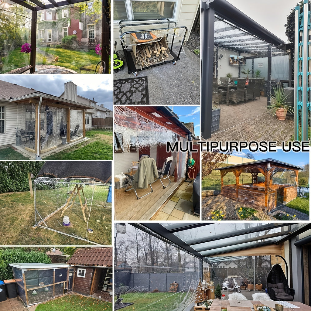 Transparenter, Stark und reißfest für Garten und Terrasse – Detailansicht 8