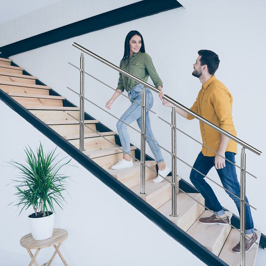 Treppengeländer aus Edelstahl, 0-5 für Garten und Terrasse – Detailansicht 13