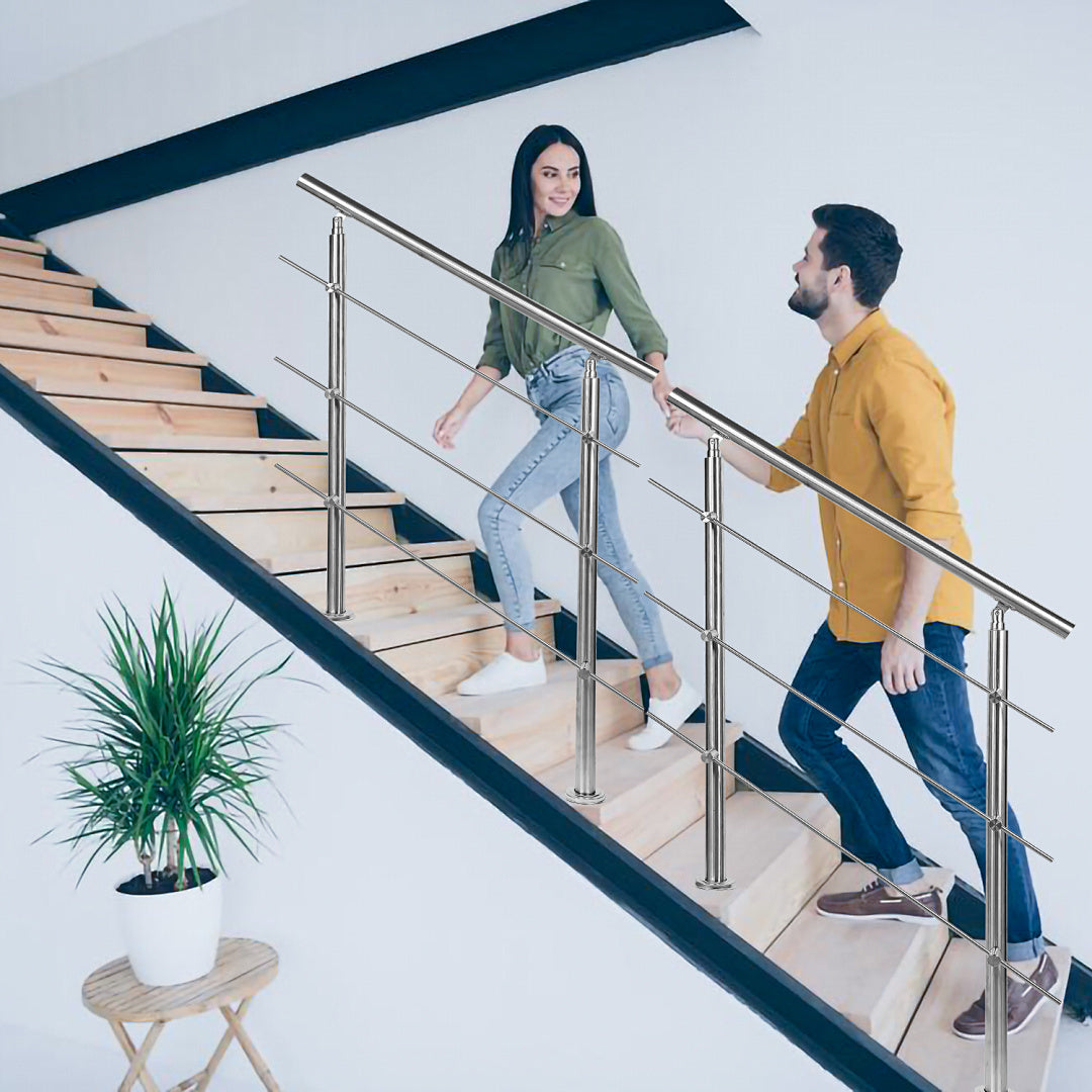 Treppengeländer aus Edelstahl, 0-5 für Garten und Terrasse – Detailansicht 13