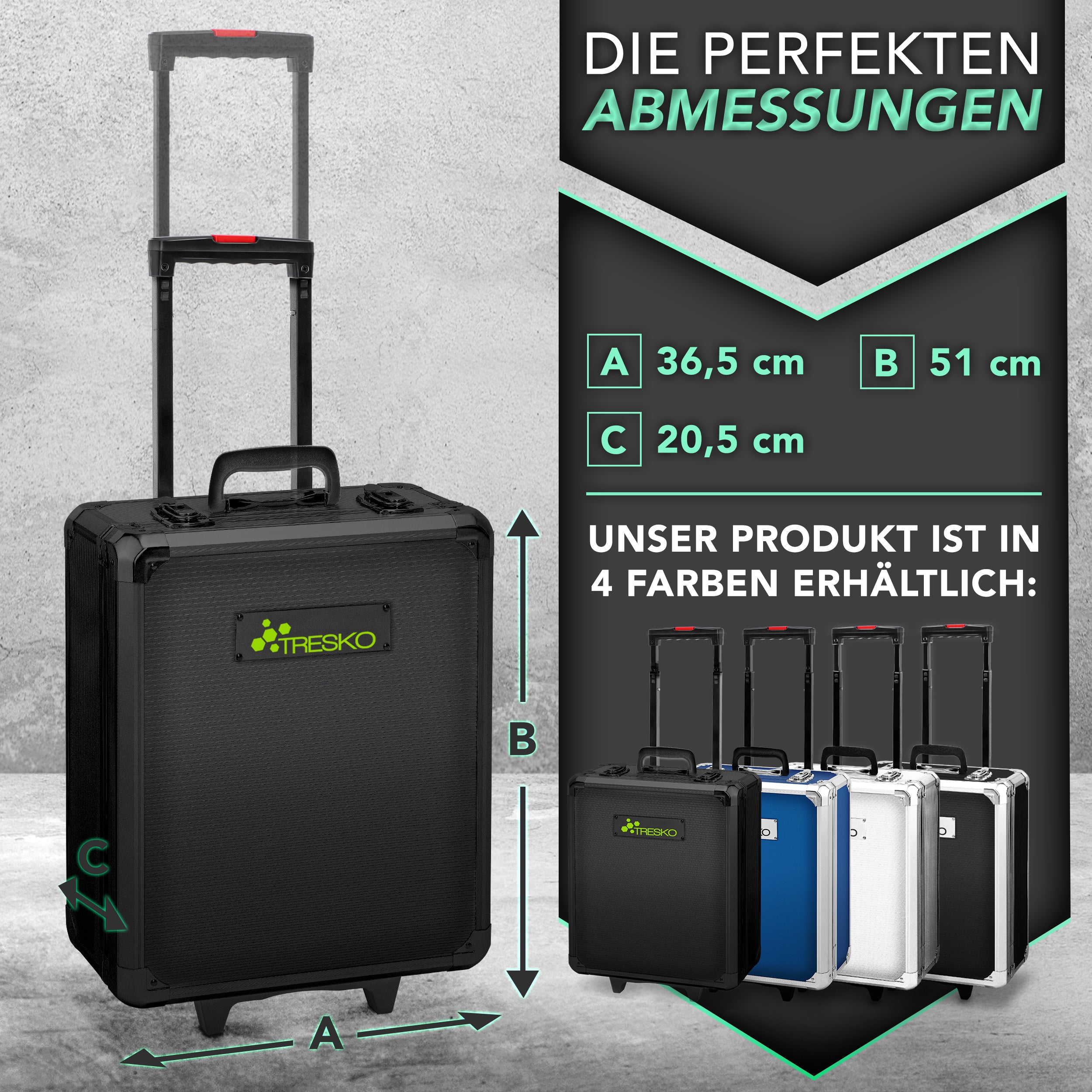 TRESKO®, Schwarz für Alltag und Zuhause – Detailansicht 4