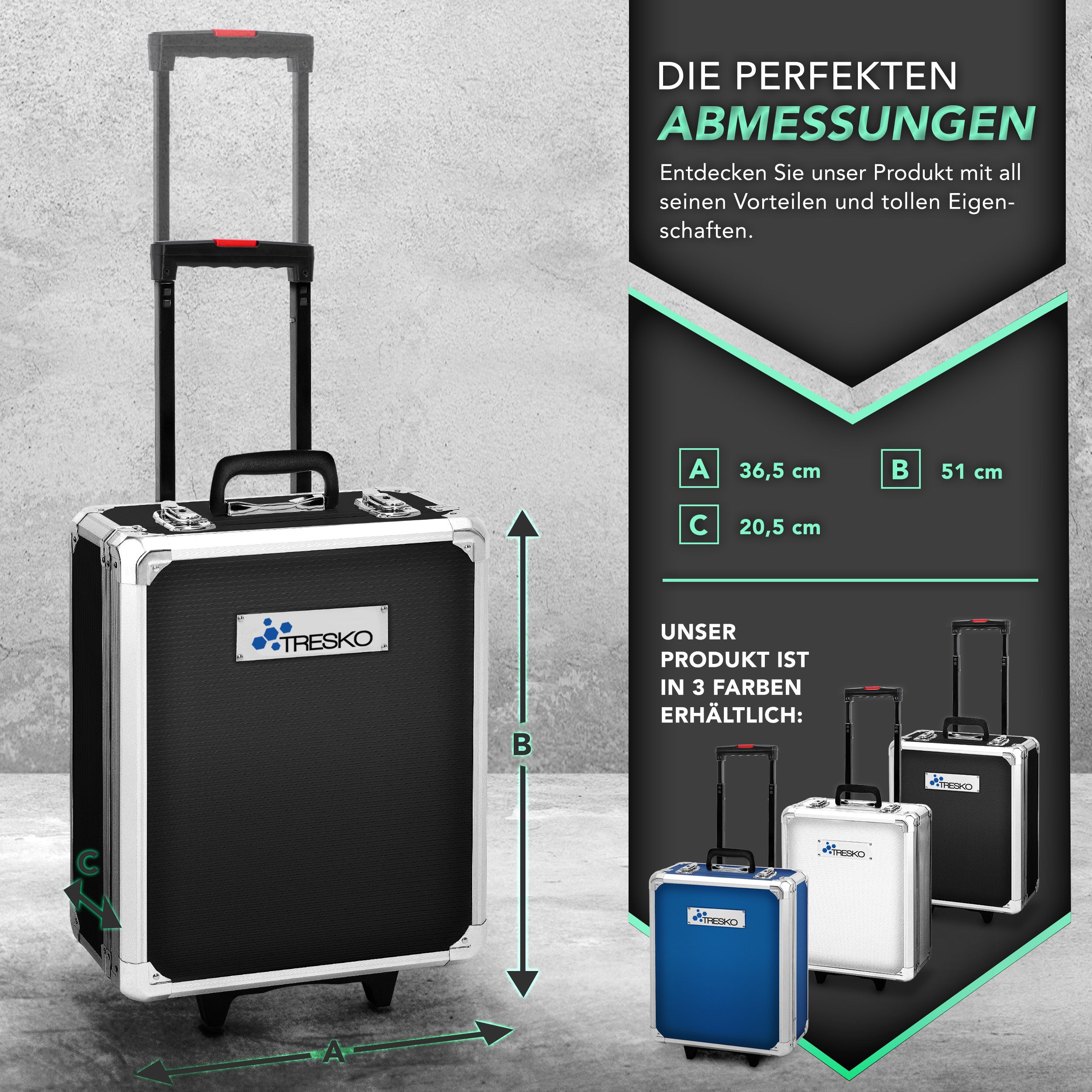 TRESKO®, Schwarz für Alltag und Zuhause – Detailansicht 13