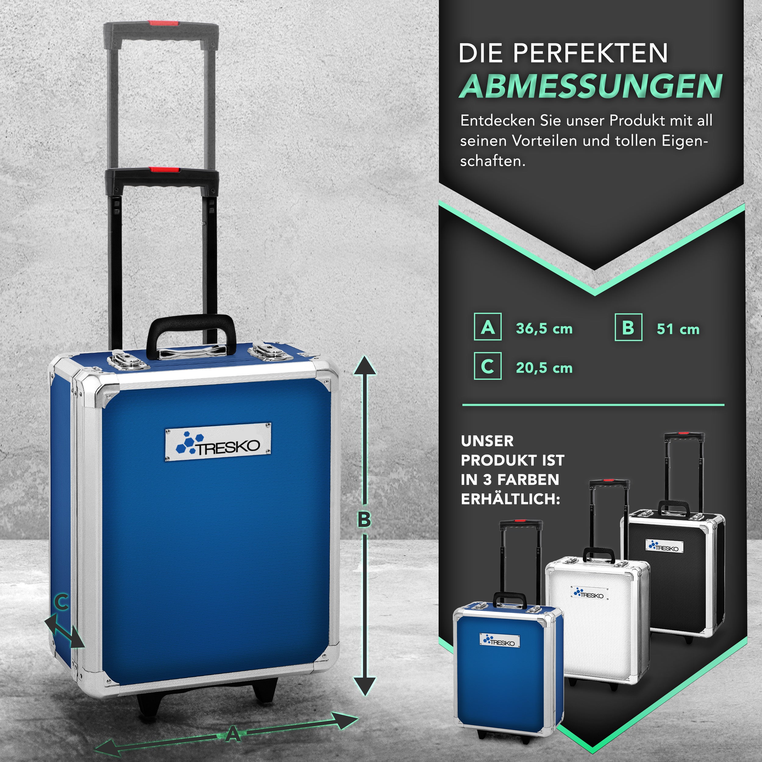 TRESKO®, Schwarz für Alltag und Zuhause – Detailansicht 27