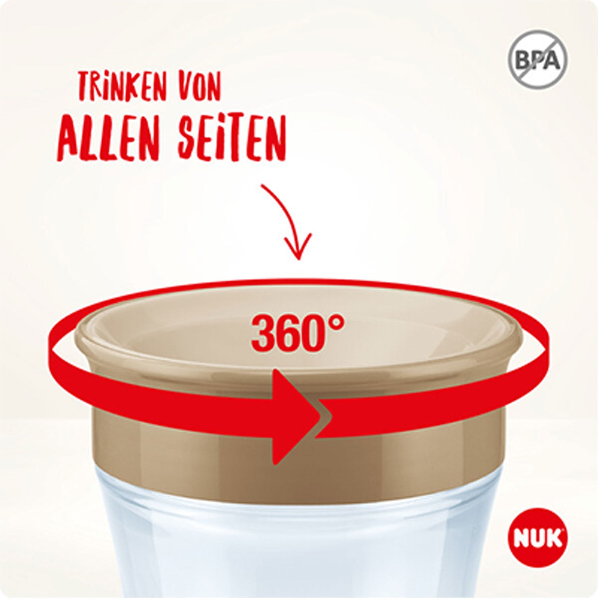 Trinklernbecher-Set, Blau für Alltag und Zuhause – Detailansicht 3