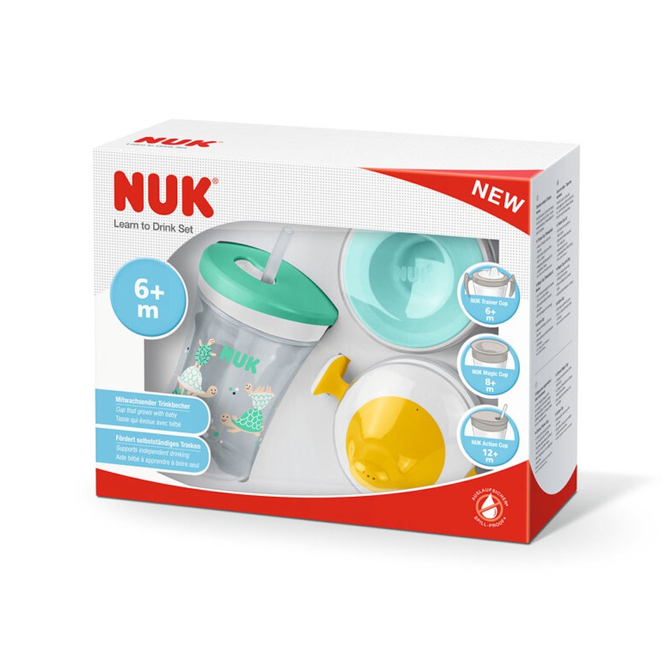 Trinklernbecher-Set, Blau für Alltag und Zuhause – Detailansicht 14