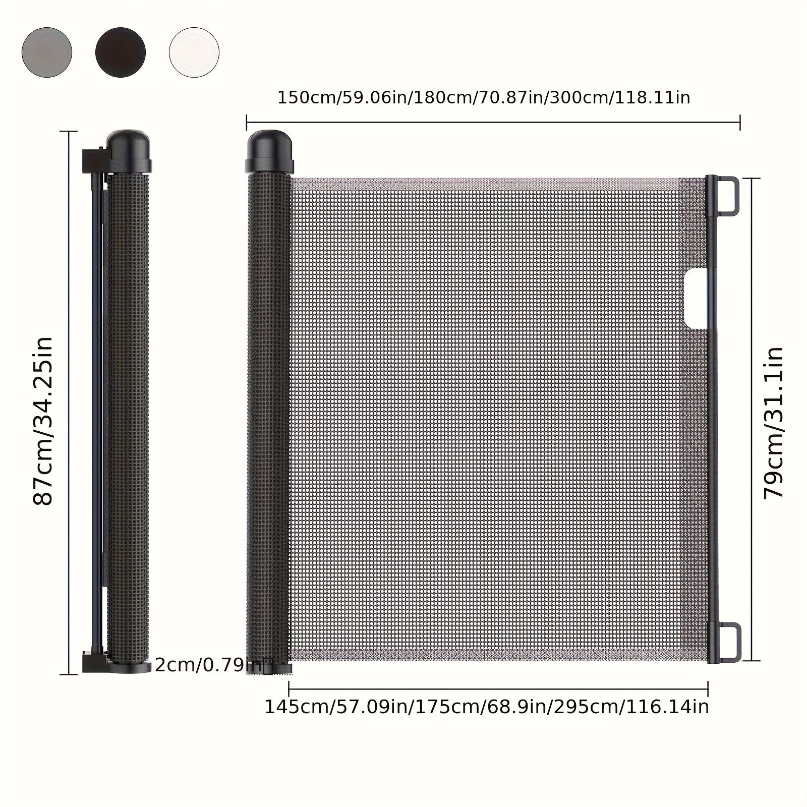 Türsicherheitstür, 150 Cm für Haustiere und Zuhause – Detailansicht 6