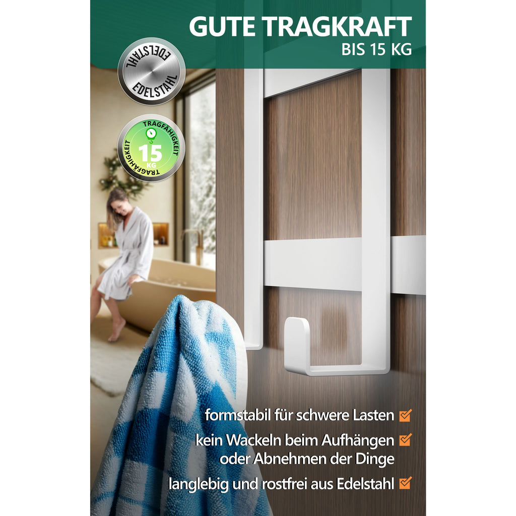 Tusche, Edelstahl für Türrückseite und Alltag – Detailansicht 16
