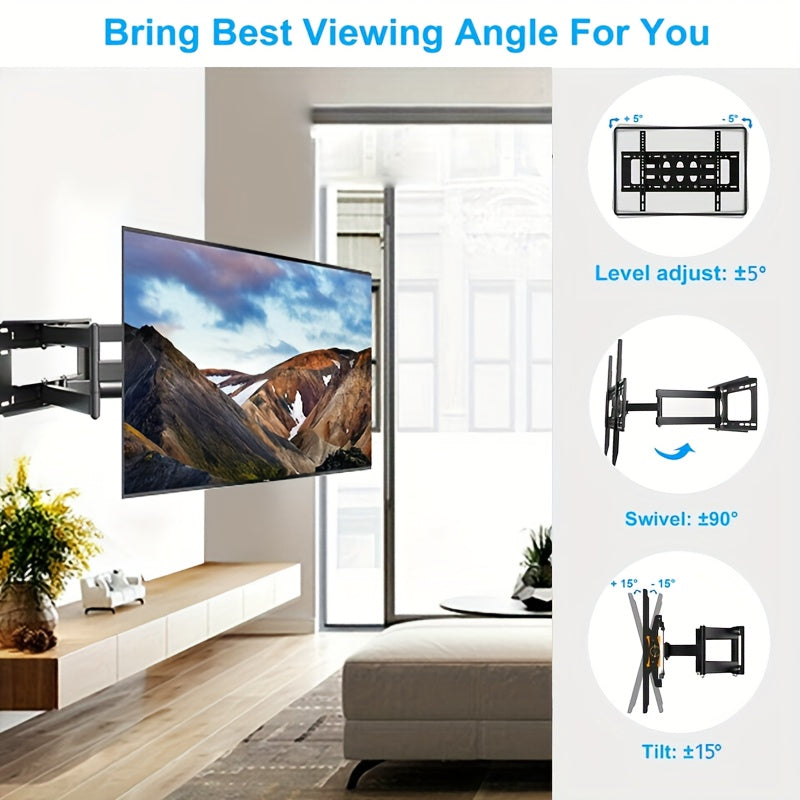TV-Wandhalterung, 177,8 cm für Alltag und Zuhause – Detailansicht 3