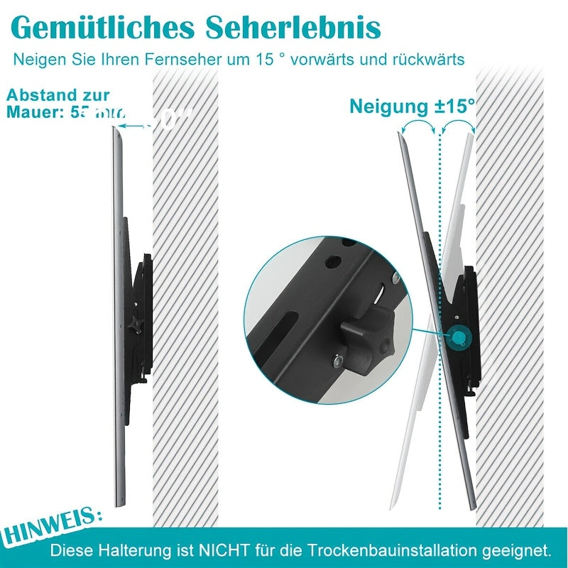 TV-Wandhalterung, LED-Beleuchtung für Zuhause und Alltag – Detailansicht 12