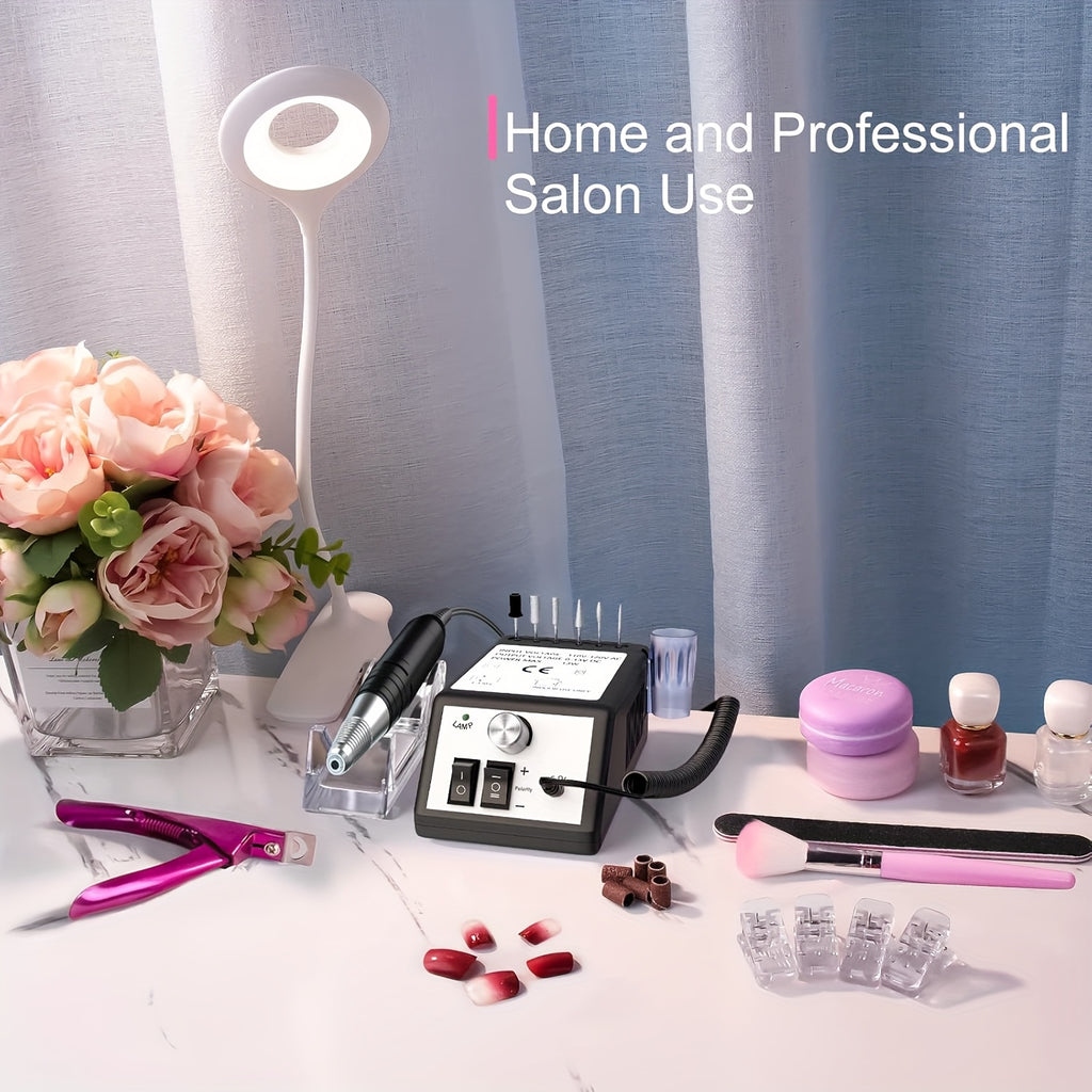 U/min Nagelfeile, Schwarz für Wohnzimmer und Zuhause – Detailansicht 3