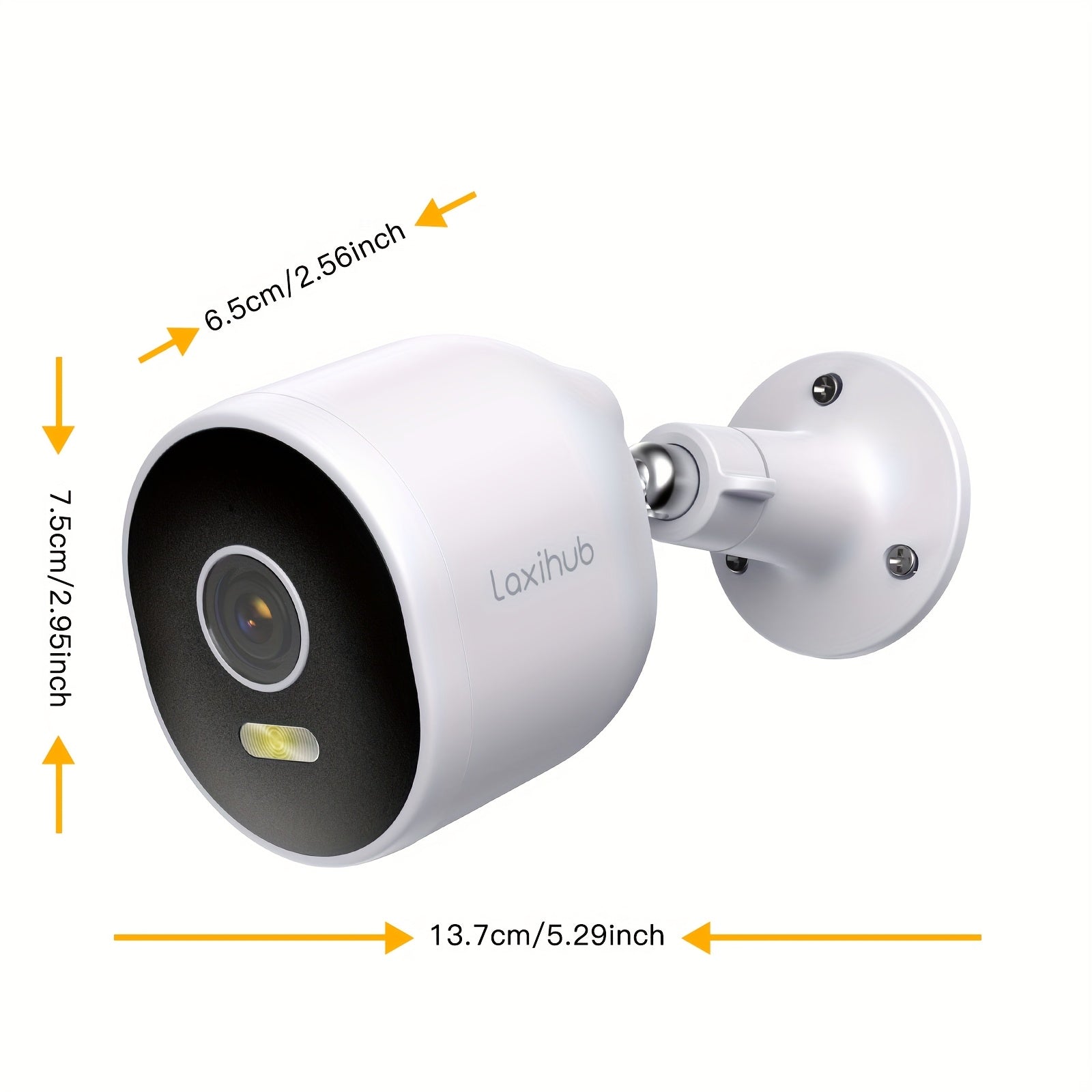 Überwachungskamera, 1/2/4 Stück Laxihub 3MP 1296P WLAN Outdoor für unterwegs und Haussicherheit – Detailansicht 6