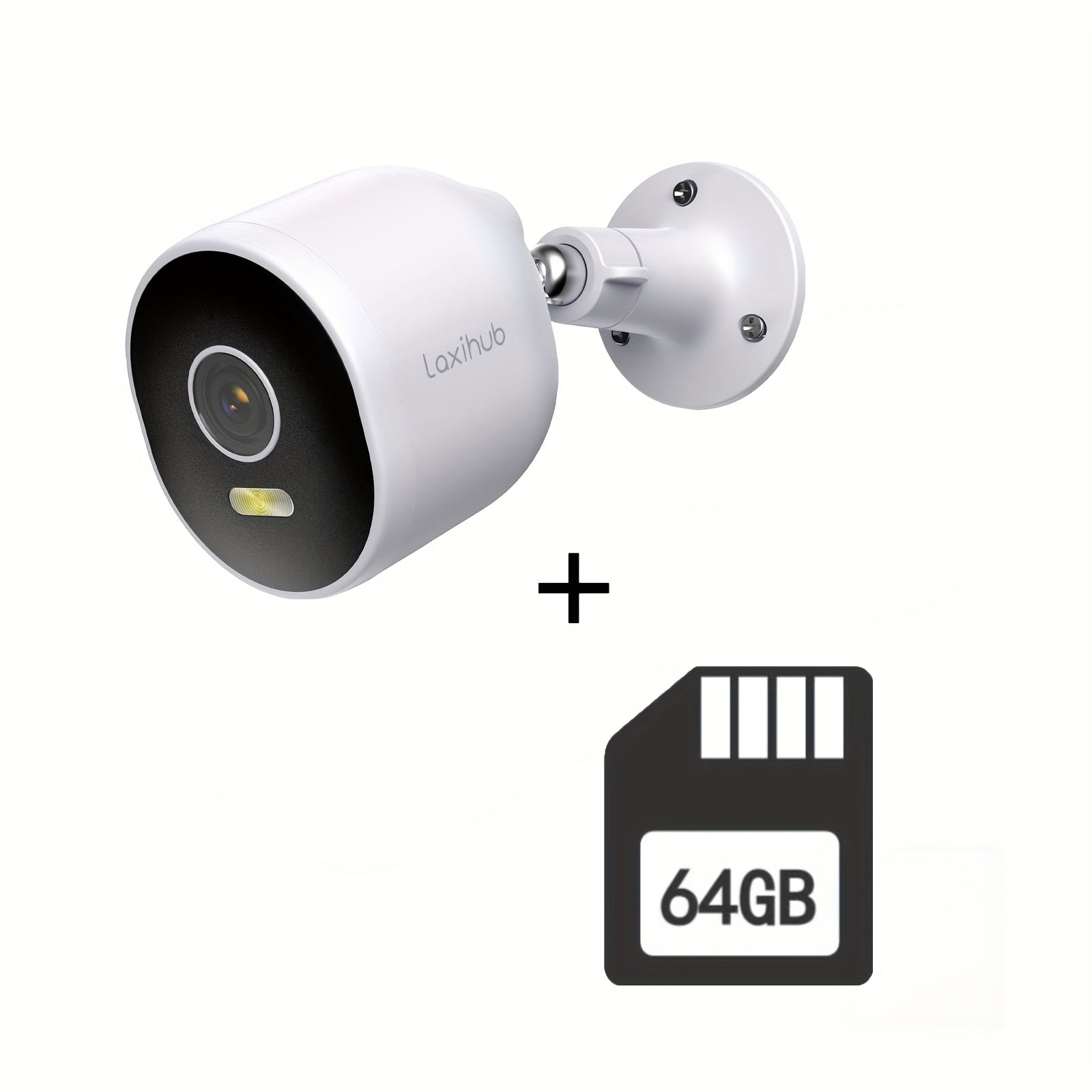 Überwachungskamera, 1/2/4 Stück Laxihub 3MP 1296P WLAN Outdoor für unterwegs und Haussicherheit – Detailansicht 8