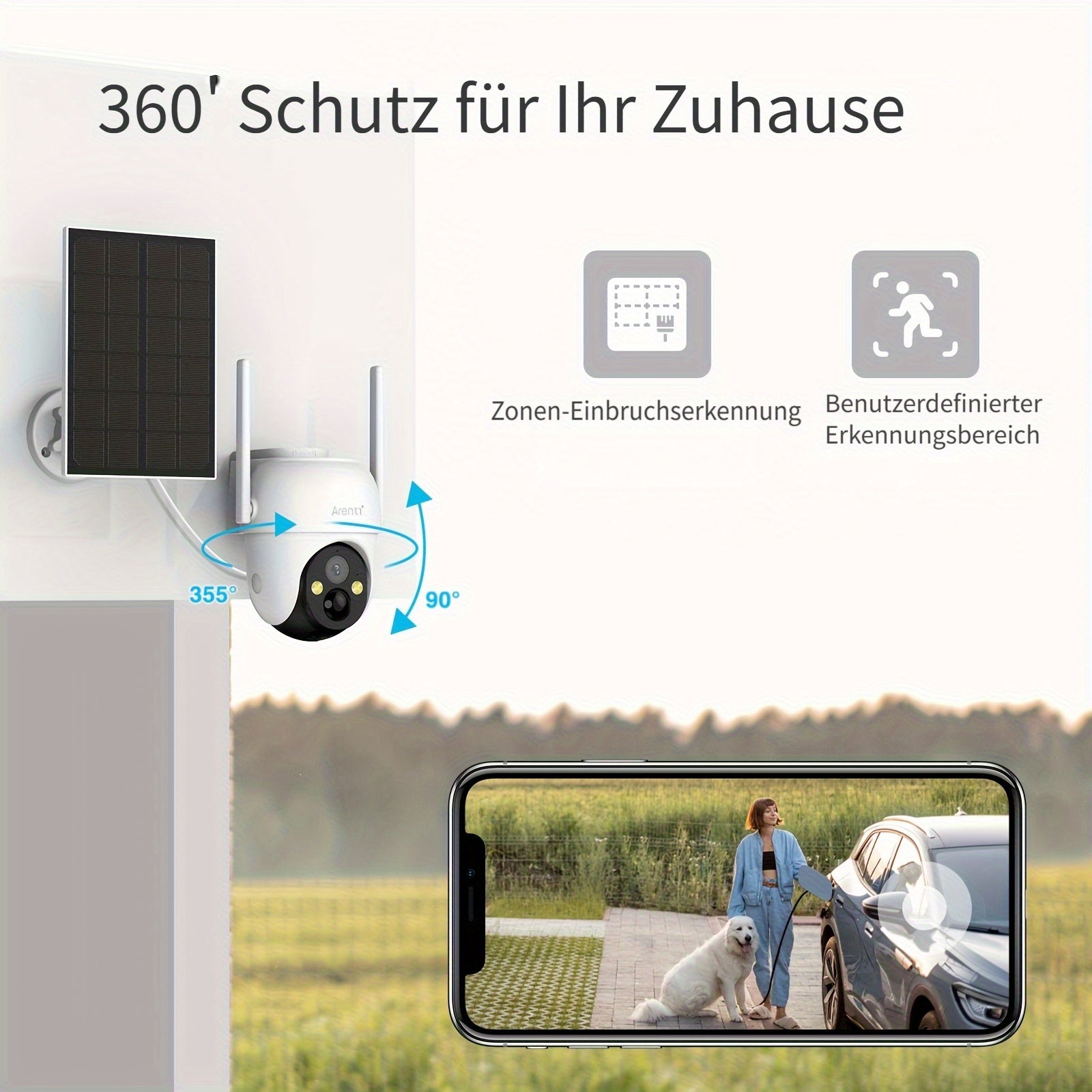 Überwachungskamera, 1 für unterwegs und Zuhause – Detailansicht 3