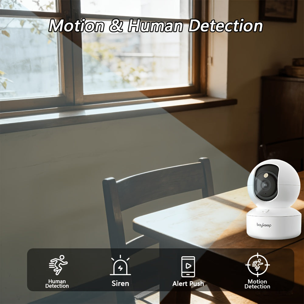 Überwachungskamera, 1 Stk. Boykeep 5G/2.4Ghz WLAN Smart Kamera für unterwegs und Haustiere – Detailansicht 7